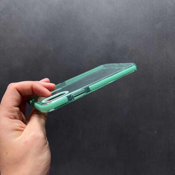 Green Transparent Iphone XS case - Picture 6 of 6